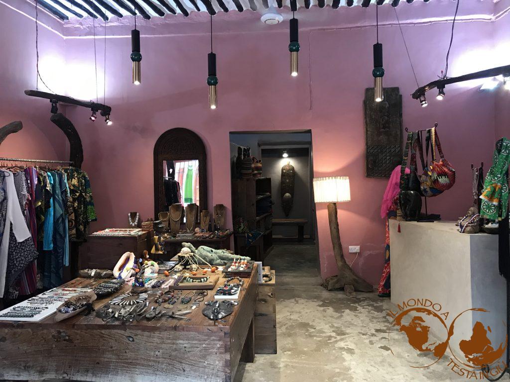 Il negozio di Mago a Stone Town a Zanzibar
