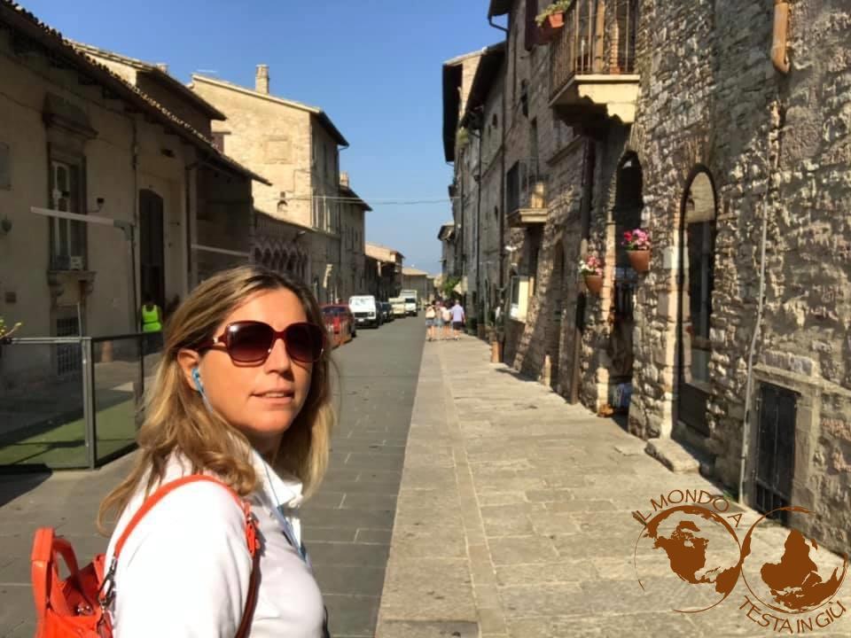 Via San Francesco verso la Basilica