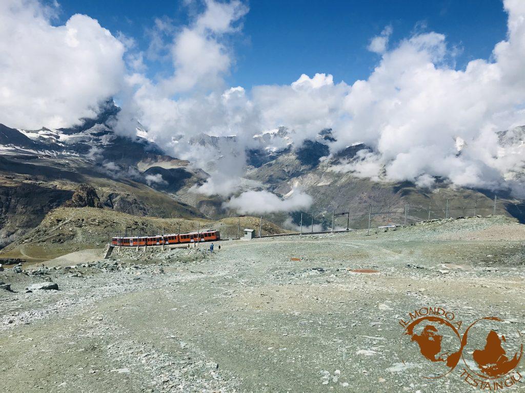 Ferrovia del Gornergrat a 3089 metri