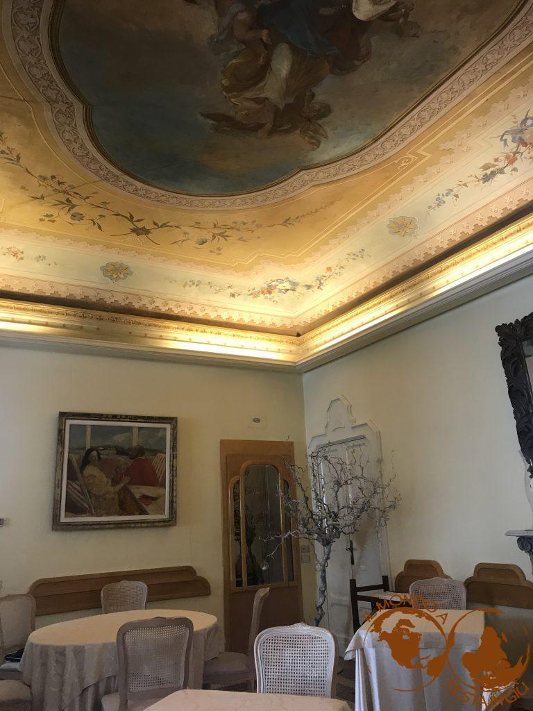 Una delle tre meravigliose sale del ristorante “Al terrazzo”