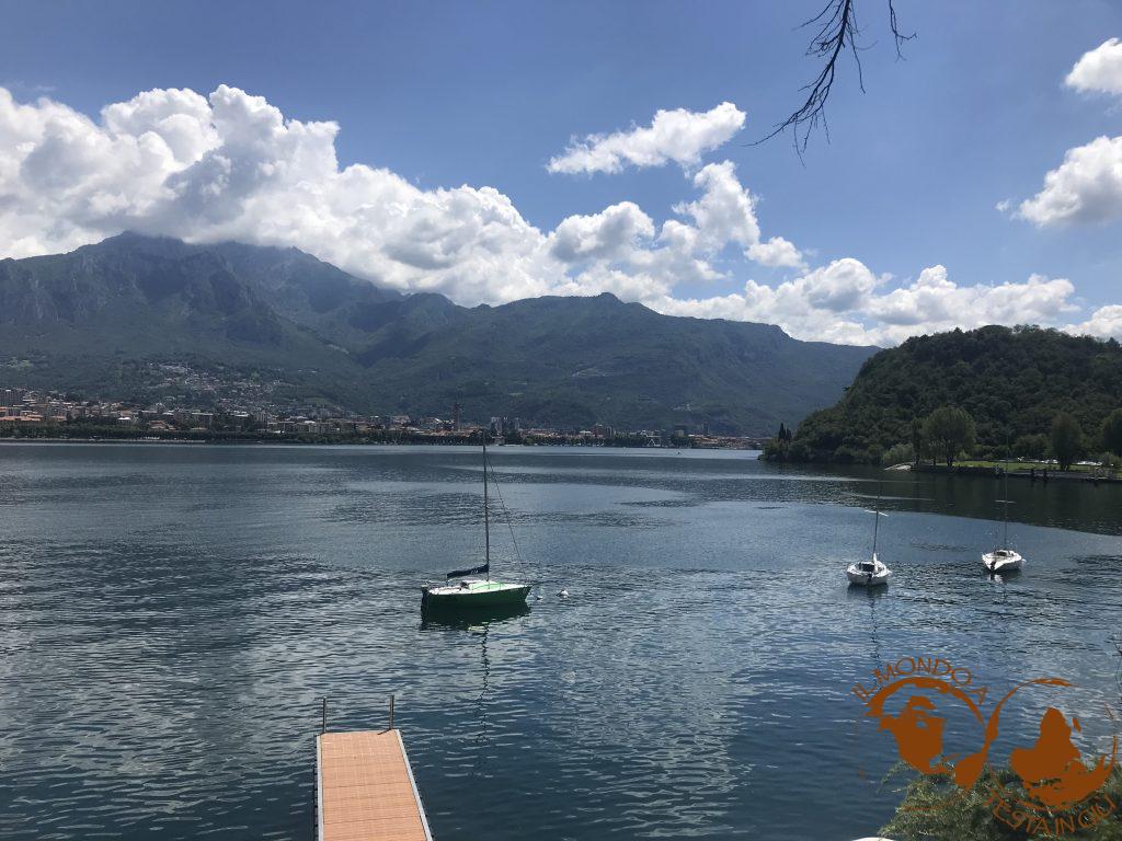 Vista da Villa Giulia e ristornate Al Terrazzo