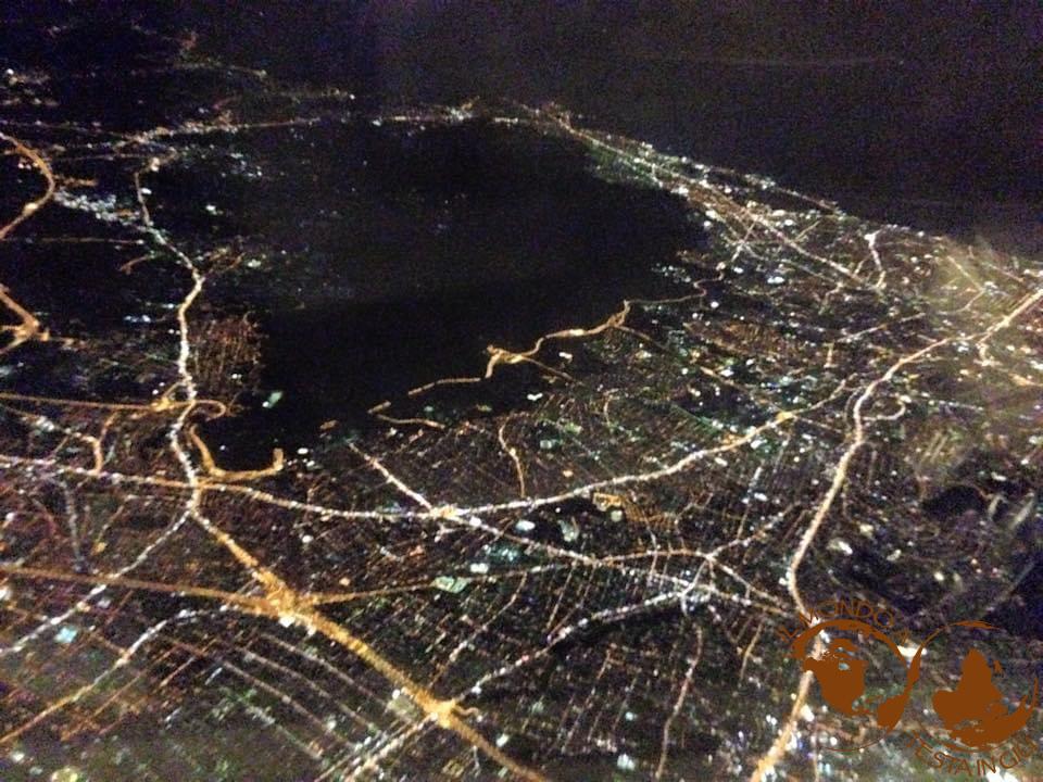 L’isola di Rodi vista dall’aereo arrivando
