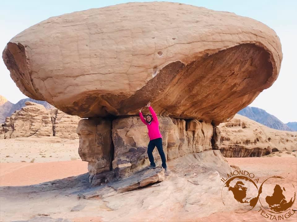 Conformazioni rocciose del Wadi Rum