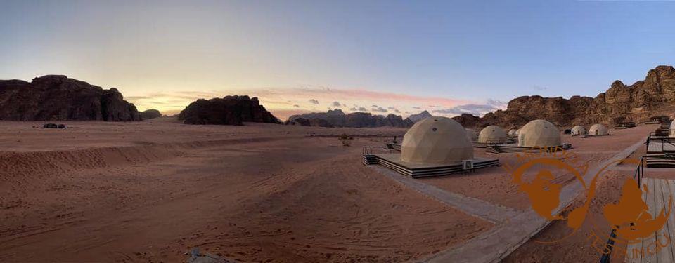 Le bubble rooms del Sun City Camp