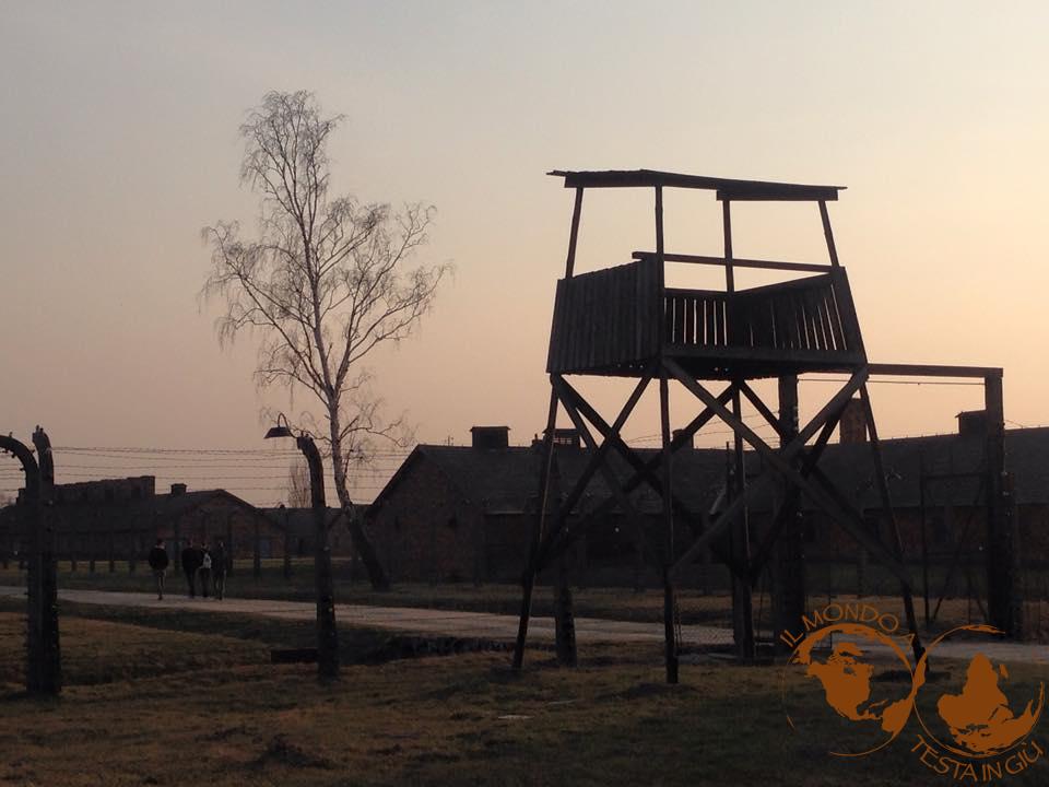 Torretta di guardia ad Auschwitz