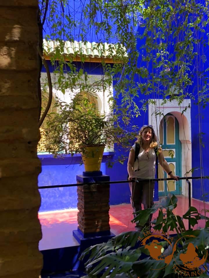 Marrakech: immersa nel blu Majorelle