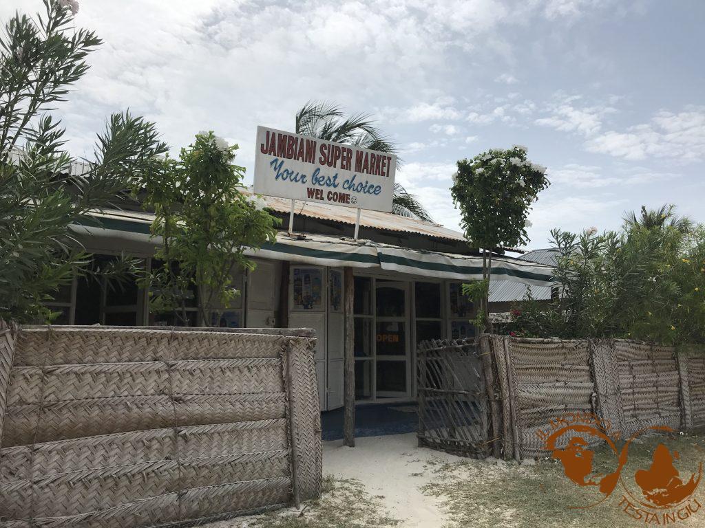 Supermarket a Jambiani