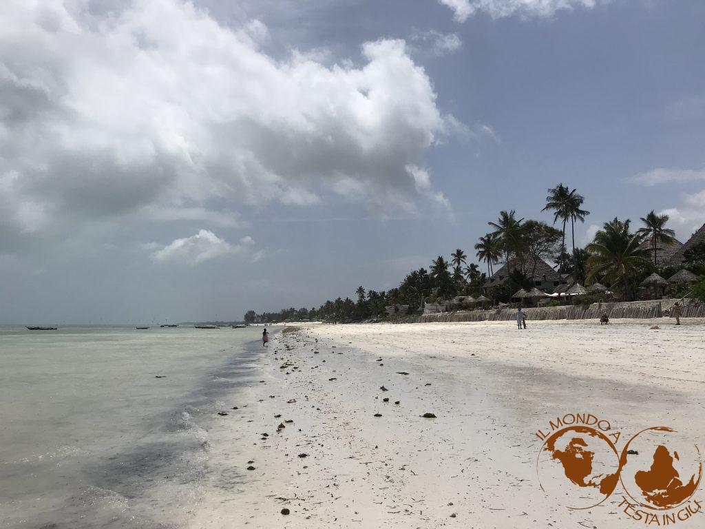 La spiaggia di Jambiani