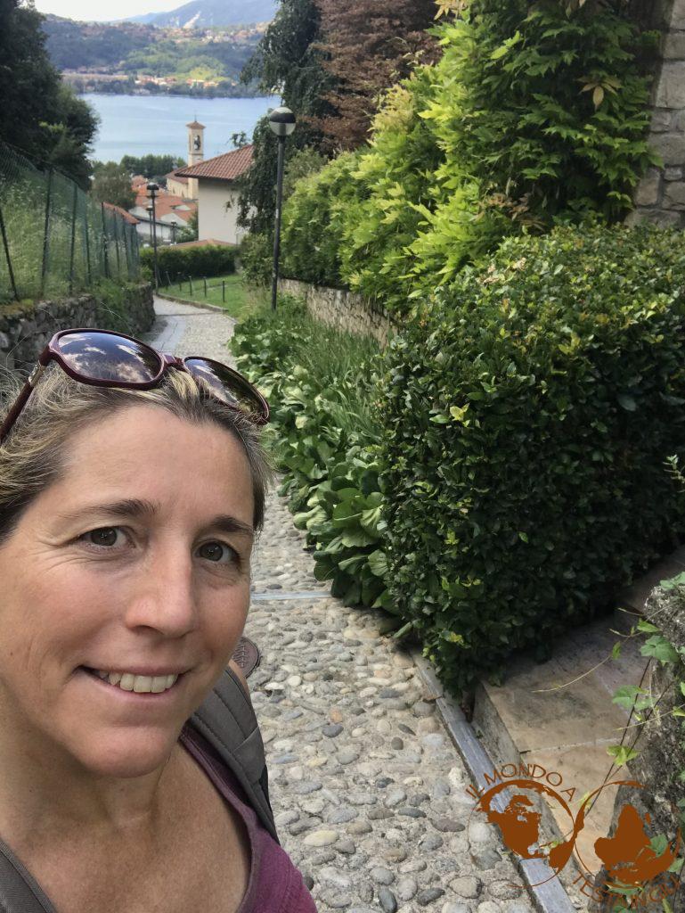 La via del ritorno verso Vercurago