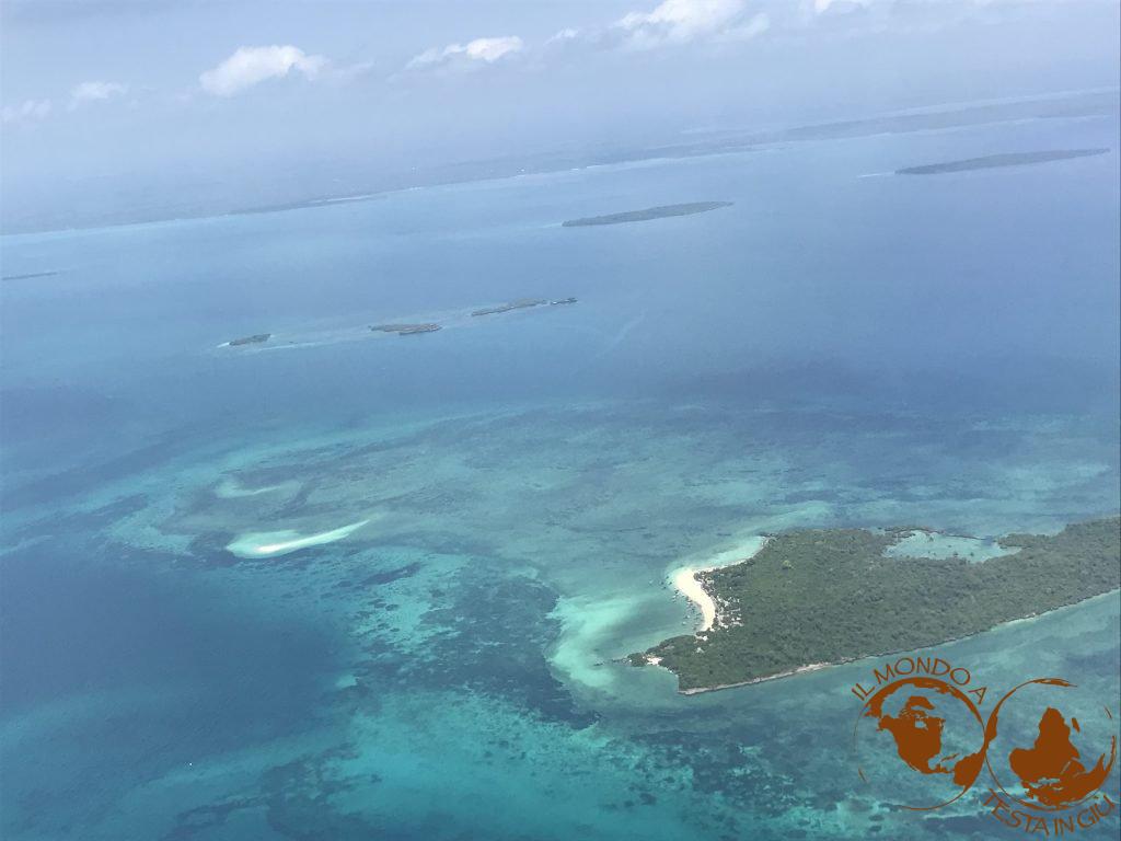 Arrivo in aereo su Zanzibar
