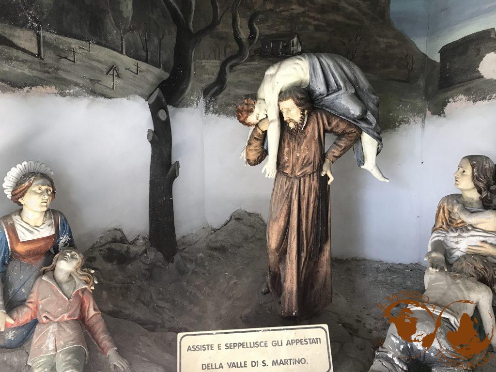 Una delle 11 cappelle della vita di San Girolamo Emiliani