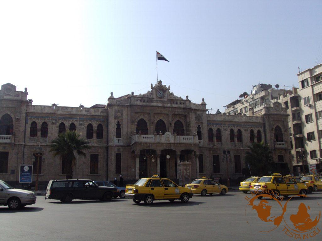 La stazione di Damasco dove passava l'Orient Express