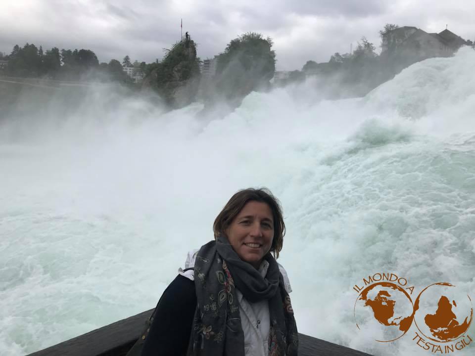 Travolta dalle cascate di Sciaffusa