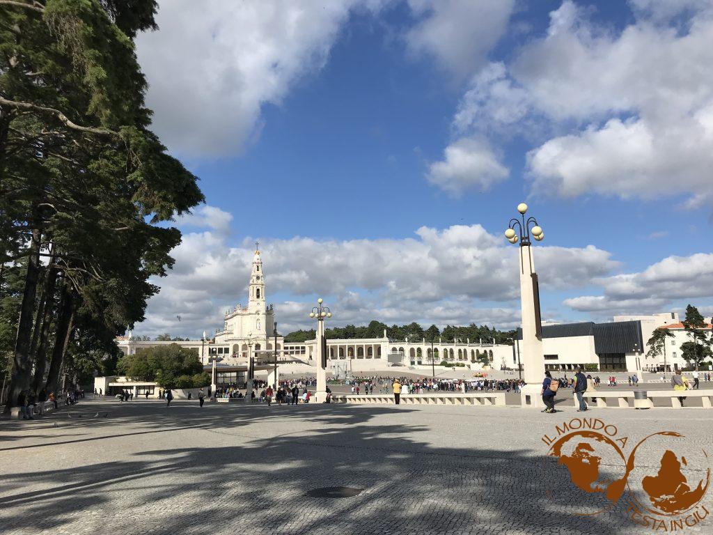 Un vista sul Santuario di Fatima