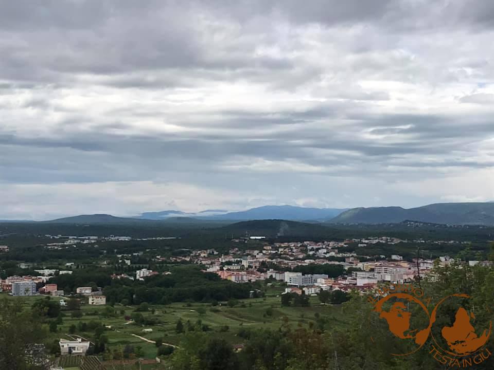 Medjugorje vista dalla collina delle Apparizioni