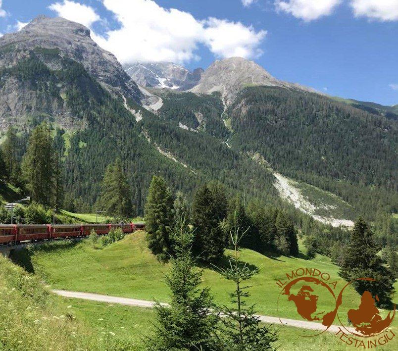 Panorami lungo la linea dell'Albula