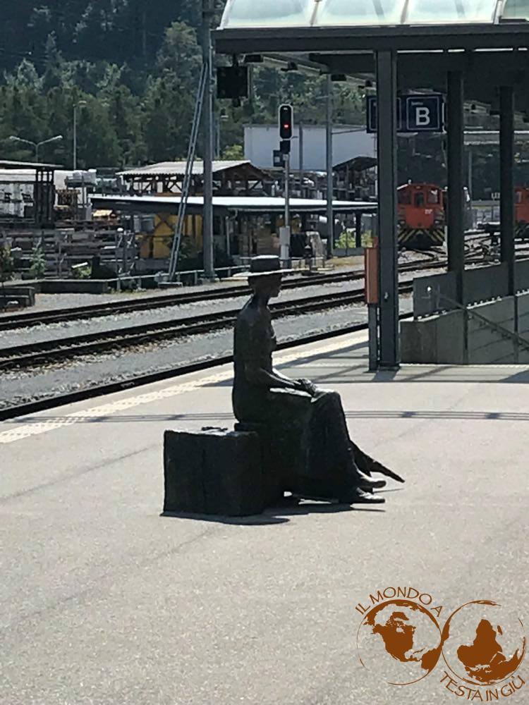 Monumento alla stazione di Thusis