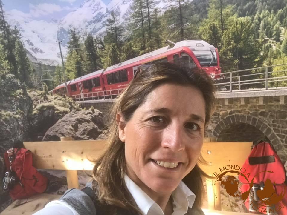 Sala attesa della stazione di Saint Moritz