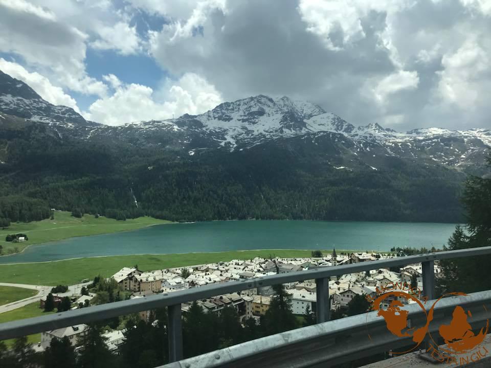 Vista su parte della Valle Engadina