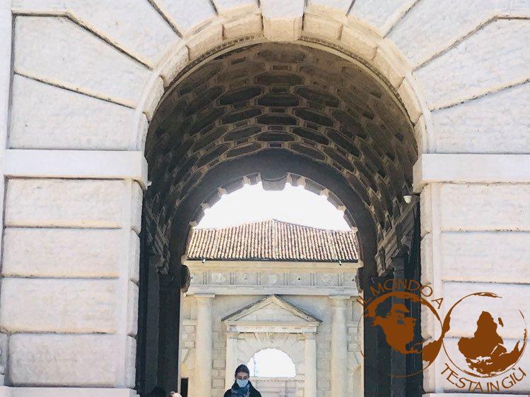 Particolare di Palazzo Te