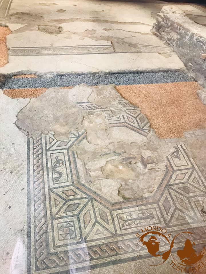 Mosaico del pavimento della Domus a Mantova
