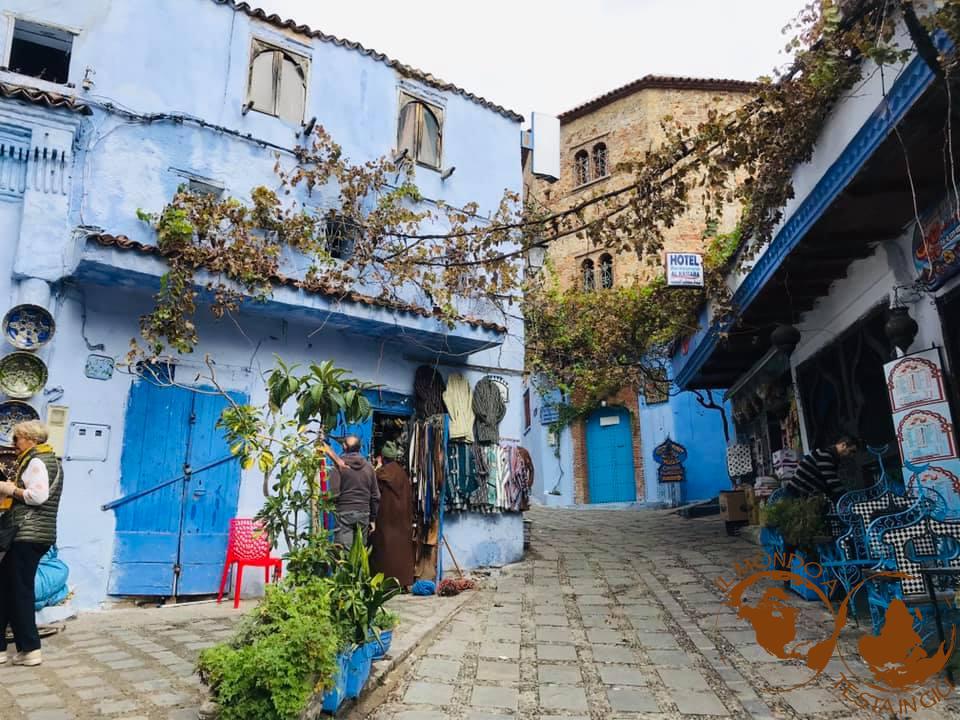 Vie blu di Chefchaouen