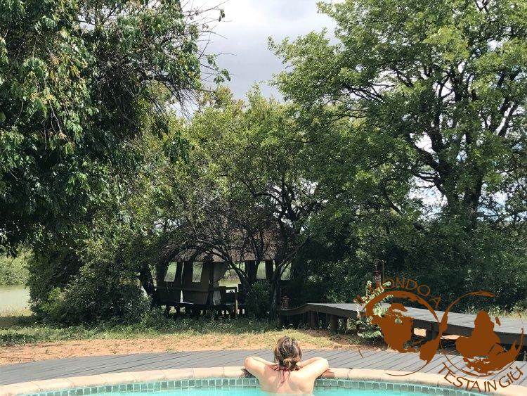 Un tuffo in piscina