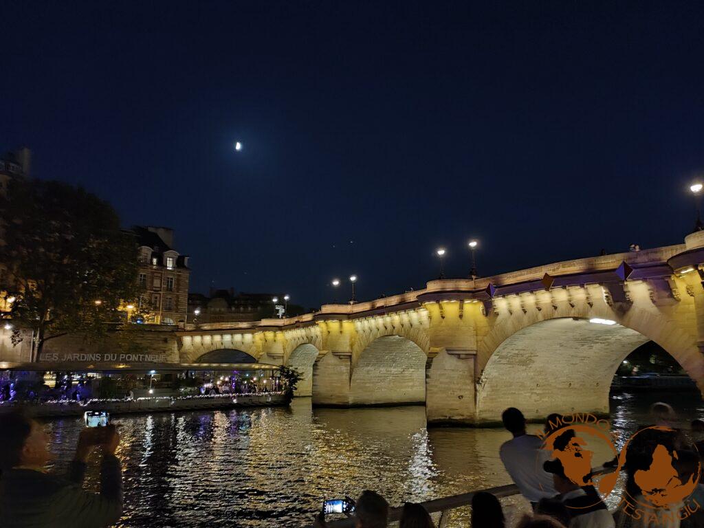 Il fiume Senna d notte