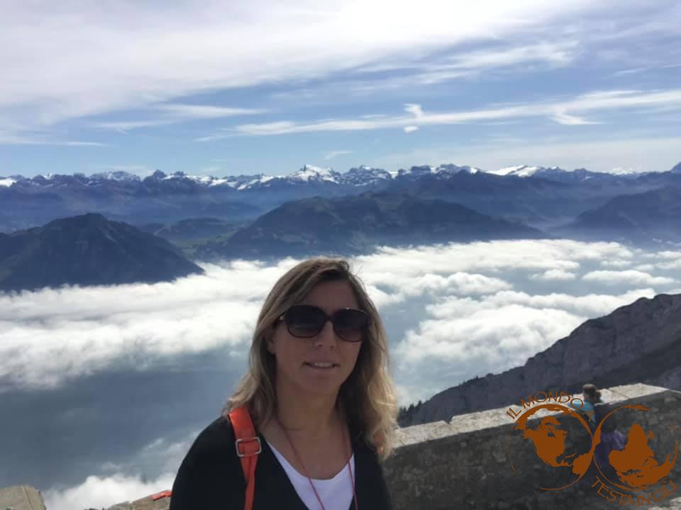Un parte del panorama dal Monte Pilatus