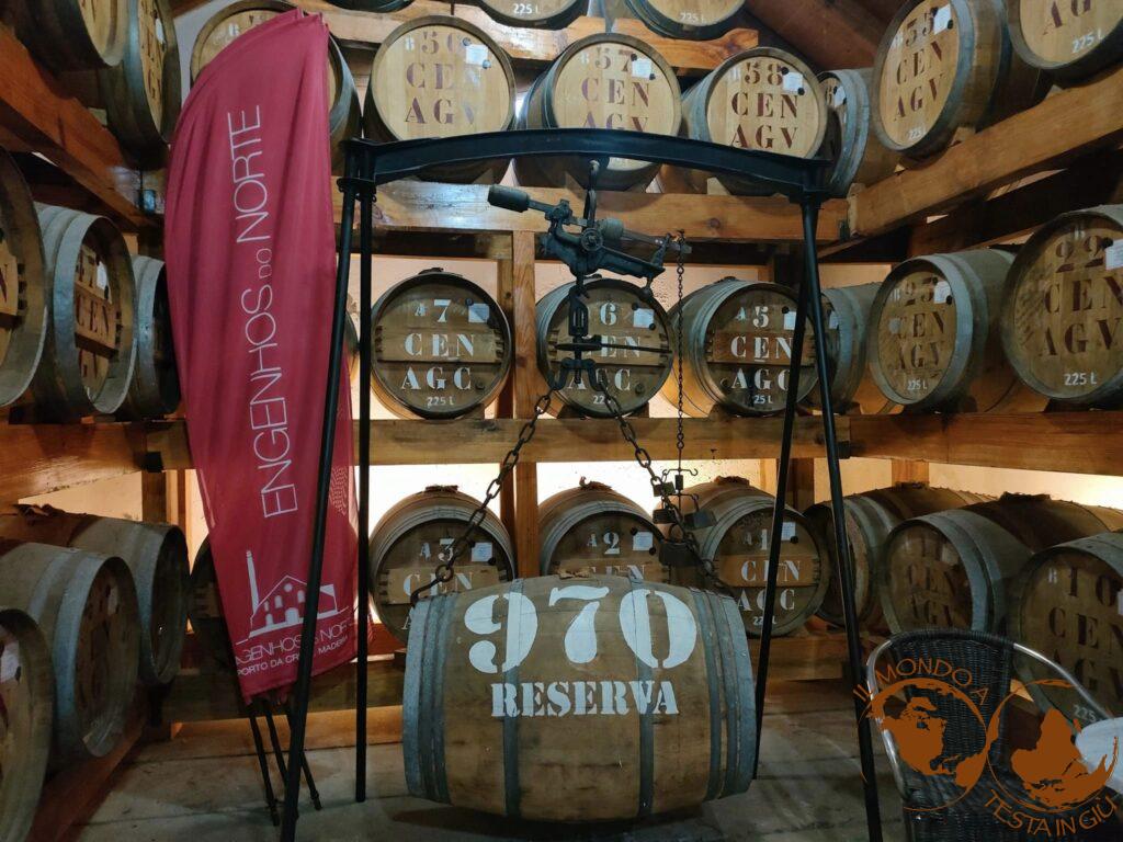 Una cantina produttrice di Rum