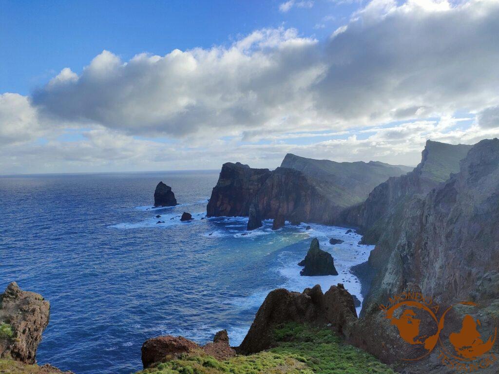 Le meravigliose scogliere dell'isola di Madeira